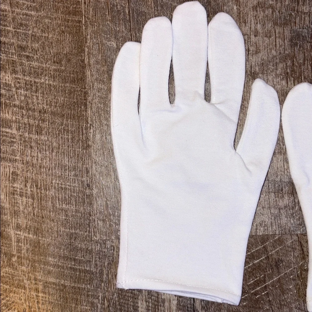 Unbranded White Church Dress Up Short Gloves
